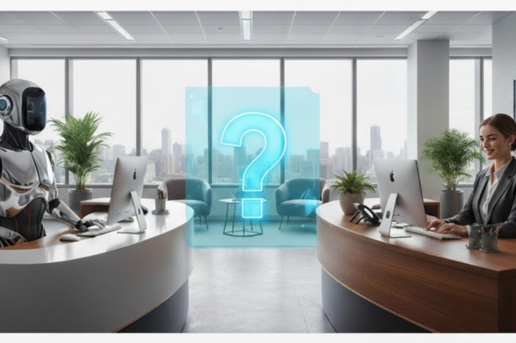 Can an AI Receptionist Replace a Human